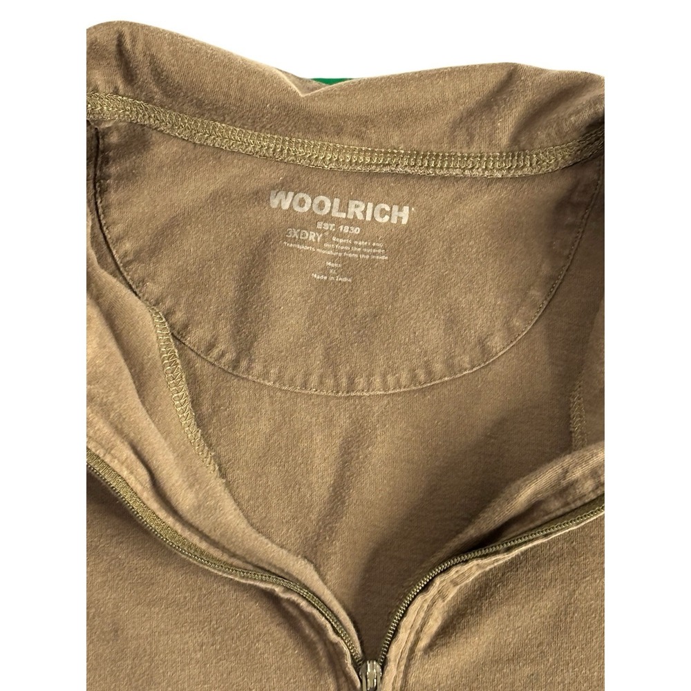 Woolrich Shirt Mens Extra Large 3X‎ Dry Brown Long Sleeve - Picture 2 of 6